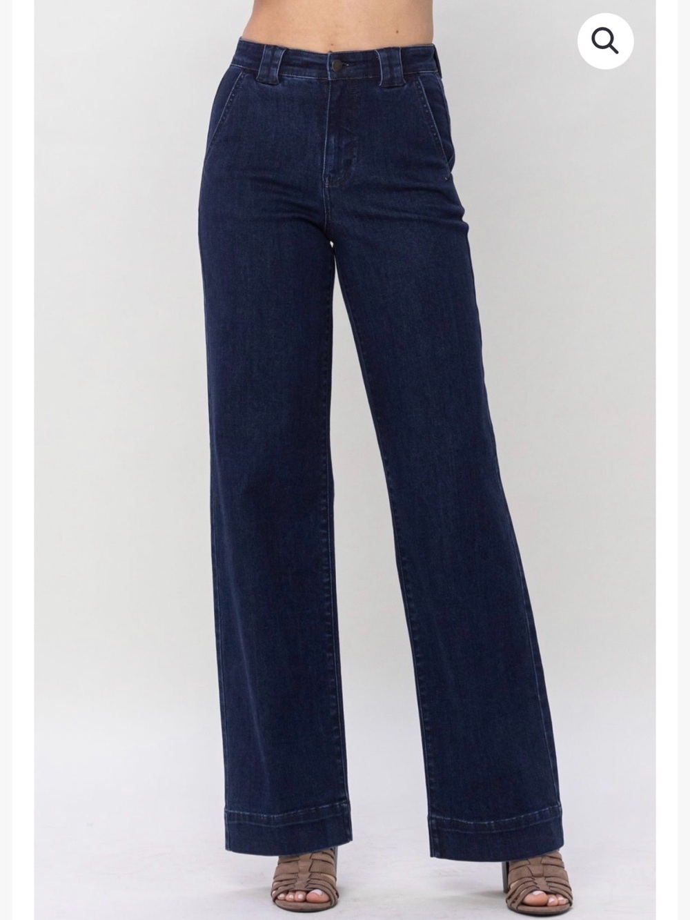 Judy Blue Dark Indigo Straight Jeans